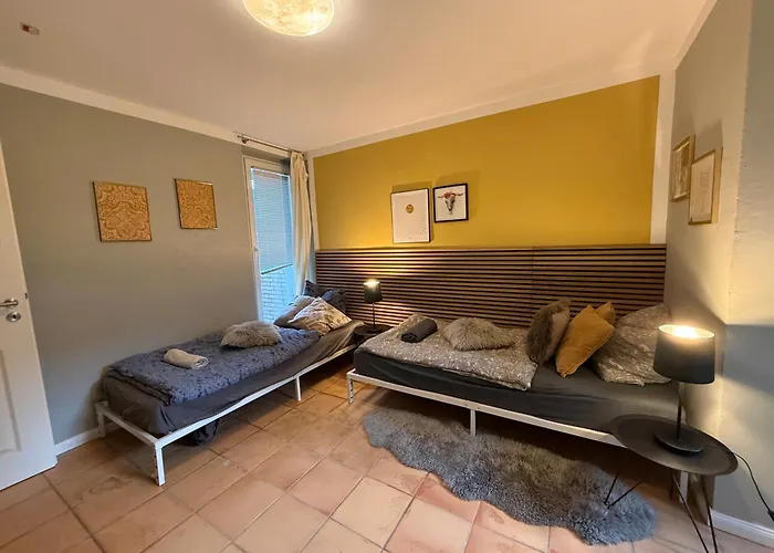 Monteurwohnung Im Souterrain Mit Einzelbetten *